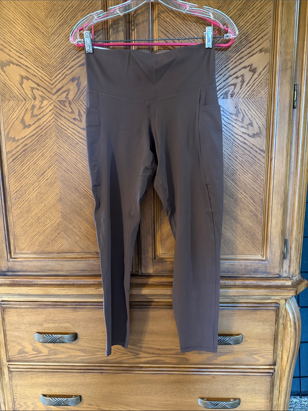 Member’s Mark High-Rise Brown Women's Performance Leggings Size Large